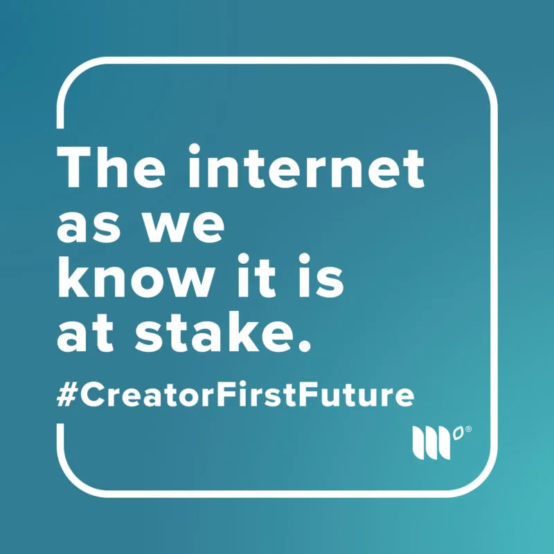 The internet as we know it is at stake